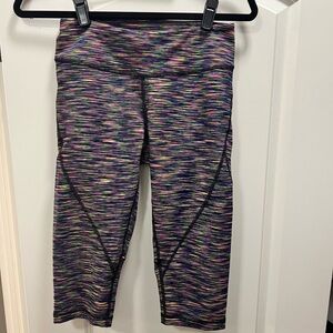Zella Live In Multicolor Space Dye Crop
Leggings Size Small